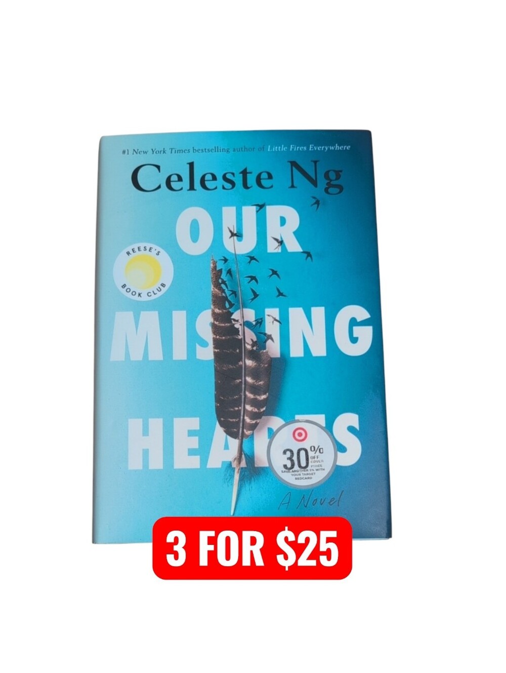 Our Missing Hearts by Celeste Ng Hardback Reese's Book Club
